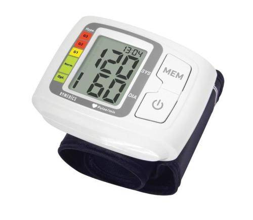 Homedics Automatic Wrist Blood Pressure Monitor | White