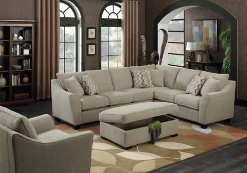 Blanche 2pc Corner Sofa with Armchair - Haven Furniture Designs - Couches