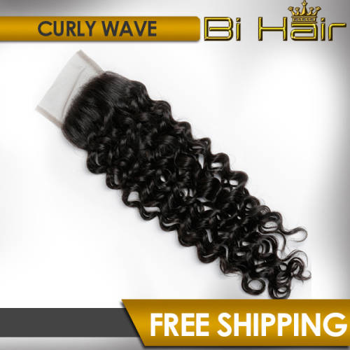 Lace Closure Brazilian Curly