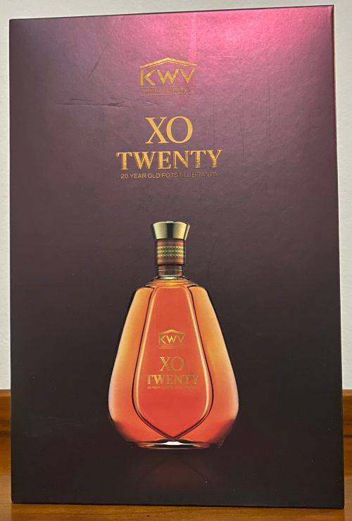KWV 20 Year (XO) Old Potstill Brandy - IN BOX