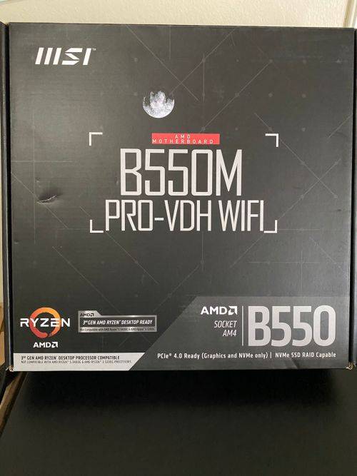 MSI B550M PRO-VDH WIFI (Brand New!)