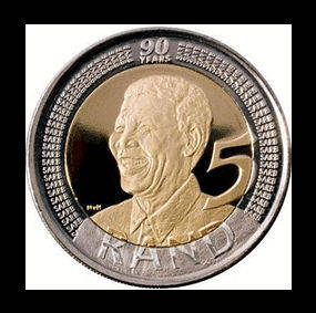MADIBA 90th BIRTHDAY UNC, SEALED IN COIN HOLDERS