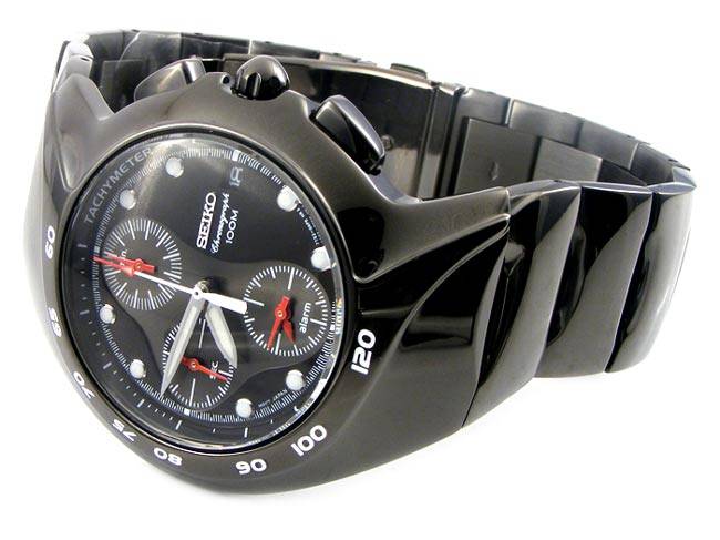 *STUNNER!* SEIKO Full TiCn Alarm Chrono *R5999*