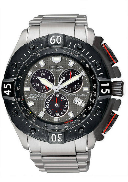 BEST BARGAIN EVER!! R7599.00>>CITIZEN TITANIUM Perpetual cal.Tachy Alarm Chrono