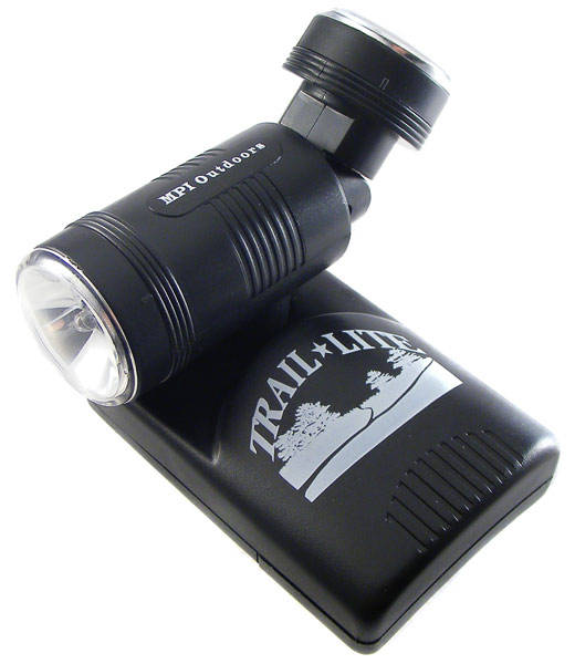 TRAIL*LITE Safety Rotating Head FlashLight! Fishing Cycling!