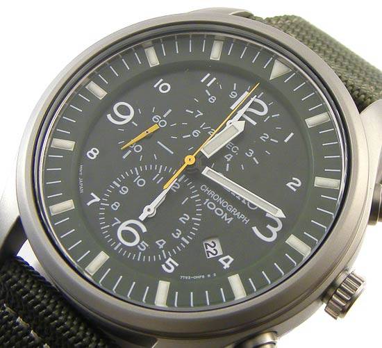 SEIKO "Desert Storm" Military Nylon 1/20 Chronograph