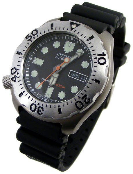 SPECIAL PRICE!!! CITIZEN TITANIUM PROMASTER 200M AUTO SCUBA black
