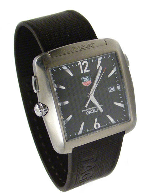 TAG HEUER GOLF TIGER WOODS Edition Good Condition FREE Door to Door SHIP!