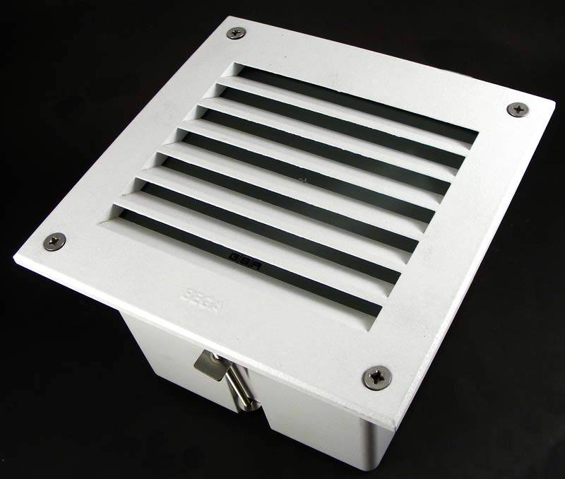 High Quality BEGA Imported Heavy Duty Square Aluminium White Outdoor Foot Light- Built-in Converter