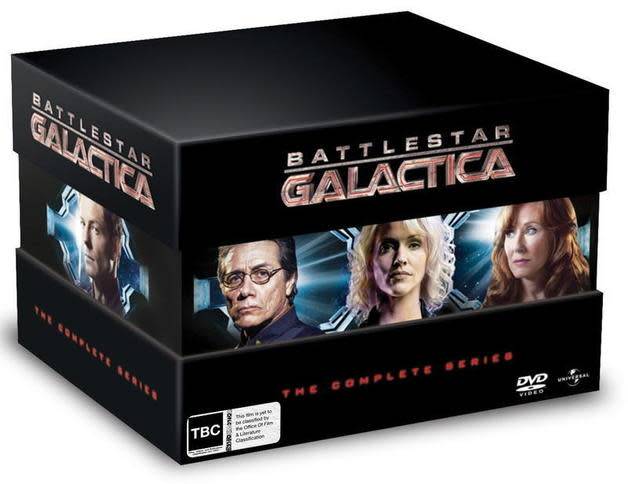 Battlestar Galactica DVD Box Set Now Available