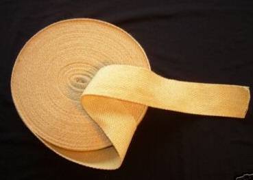 2"x1/8" 100% KEVLAR WICK for Fire Poi, Staff sold per meter