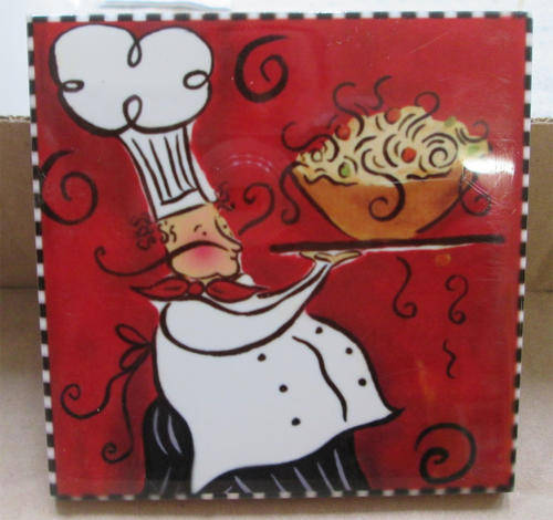 Ceramic Tile - Chef  11x11cm
