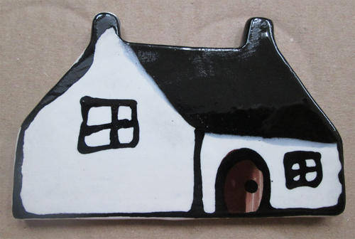 Glazed Ceramic Mosaic Insert - Cape House