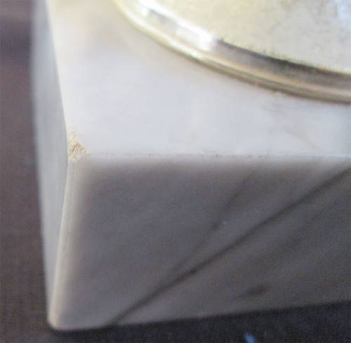 Lady Golfer Trophy on Marble Base