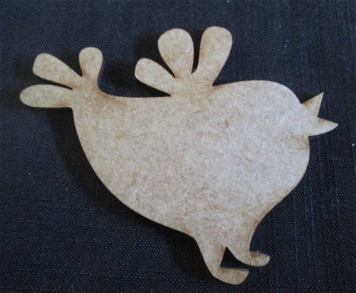 The Velvet Attic - Wood blank laser cutout - Tweety Bird Large