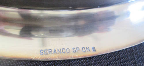 Seranco Silver Plated Vegetable Dish with Cover & 3 Divisions