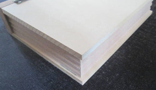 The Velvet Attic - Wood blank MDF - Book Box - Small