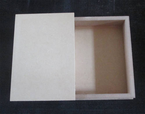 The Velvet Attic - Wood blank MDF - Book Box - Small