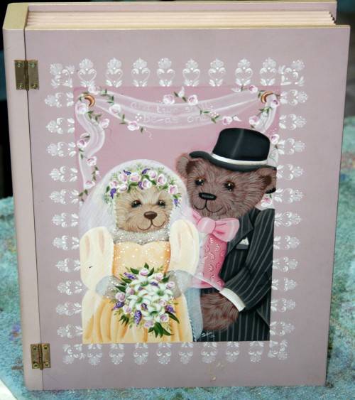 The Velvet Attic - Wood blank MDF - Book Box - Small