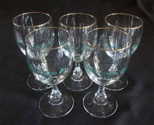 Set of 5 Irish Coffee Glasses