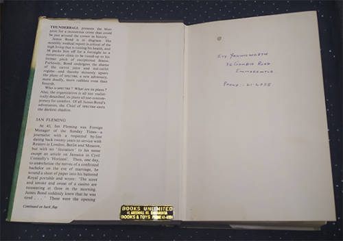 Thunderball by Ian Fleming 1st Edition