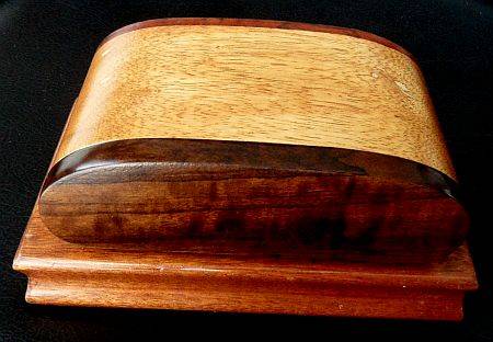 ART DECO TRINKET/CIGARETTE WOODEN BOX