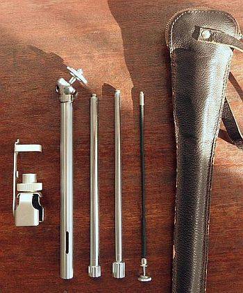 ORIGINAL "MINOX" MINI TRIPOD ,MINOX ADAPTER,CABLE RELEASE AND CASE CA 1960's MADE IN GERMAY