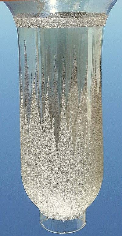 VINTAGE FLOOR LAMP/ HURRICANE LAMP SHADE 1960/70's HEIGHT 26 cm DIAMETER 12 cm VERY GOOD CONDITION
