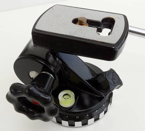 LINHOF PROFESSIONAL TRIPOD HEAD "PATENTKOPF I" MADE BY LINHOF MUNICH GERMANY