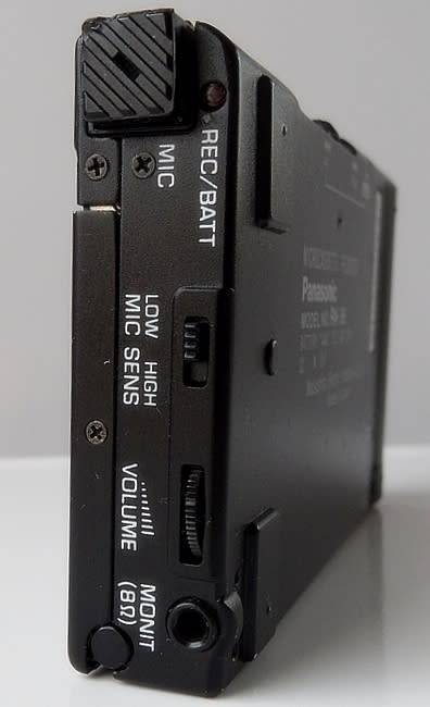 PANASONIC MICROCASSETTE RECORDER MOD RN - 36  86 mm x 55 mm x 13 mm ,NOT WORKING MADE IN JAPAN