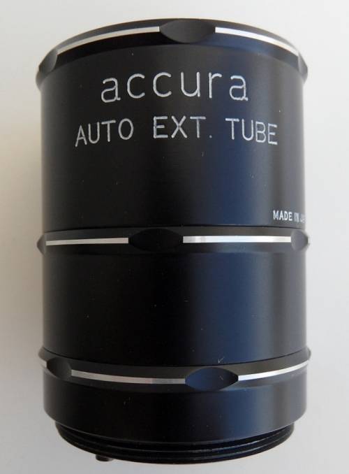 ACCURA AUTO EXTENSION TUBE SET SCREW MOUNT M 42 FOR ASAHI PENTAX ,PRAKTICA ...  MADE IN JAPAN