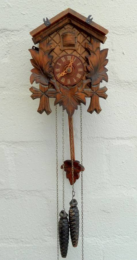 CUCKOO CLOCK  `REGULA` MADE BY ANTON SCHNEIDER and SÖHNE BLACKFOREST GERMANY