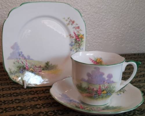 Bell China "Meadowside" Trio