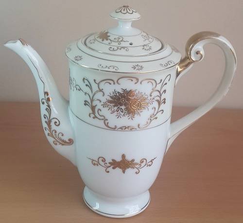 *RARE* Hand-Painted "Shofu" Occupied Japan Coffee Set *COMPLETE*