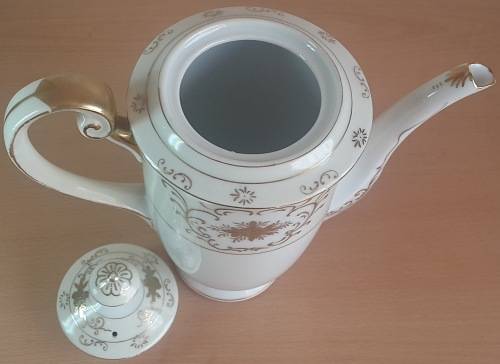 *RARE* Hand-Painted "Shofu" Occupied Japan Coffee Set *COMPLETE*