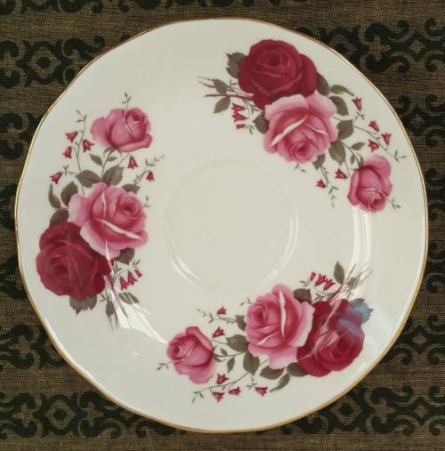 Queen Anne "Red Roses" Tea Duo (2 available)