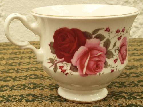 Queen Anne "Red Roses" Tea Duo (2 available)