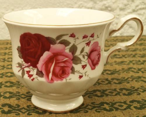 Queen Anne "Red Roses" Tea Duo (2 available)