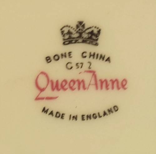 Queen Anne "Red Roses" Tea Duo (2 available)