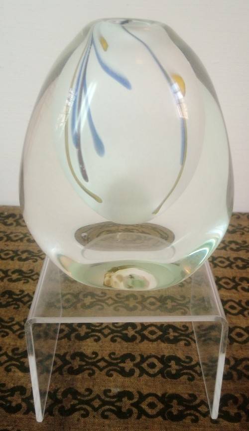 Liz Lacey Art Glass Vase