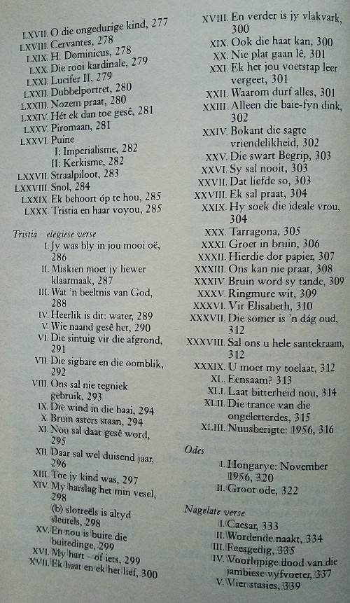 N.P. van Wyk Louw, Versamelde Gedigte