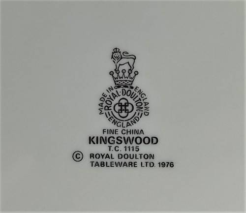 Royal Doulton `Kingswood` Trio (4 available)