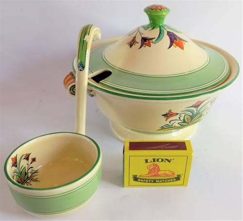 Small Minton`s Tureen with Ladle