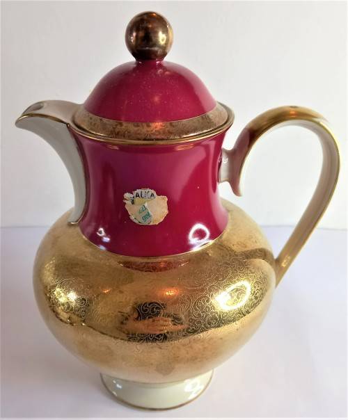 Stunning `Alka Kunst` Tea for Two Set (7 pcs)