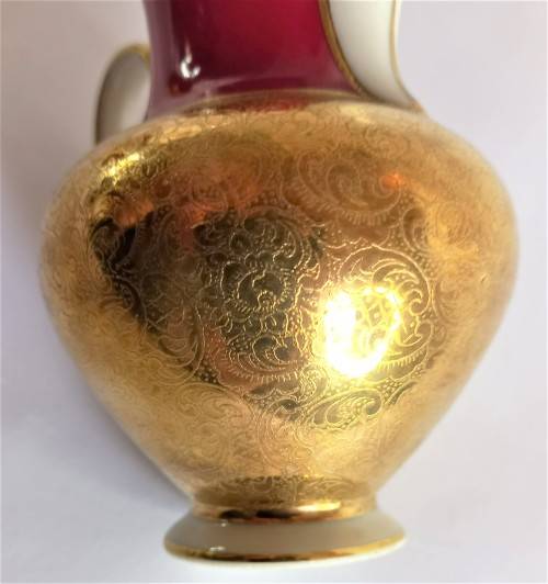 Stunning `Alka Kunst` Tea for Two Set (7 pcs)