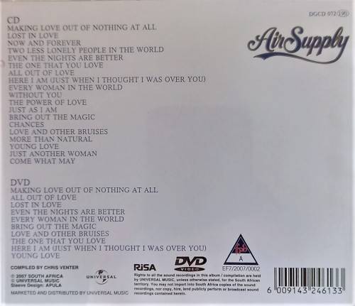 Air Supply: The Ultimate Collection (CD + DVD)