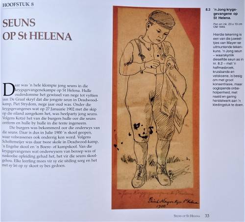 Celestine Pretorius, Erich Mayer op St Helena - Vol van Hartepyn