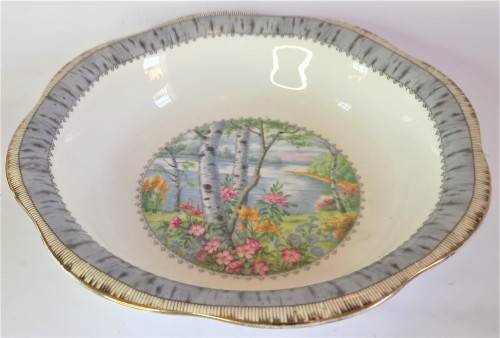 Large Royal Albert `Silver Birch` Bowl