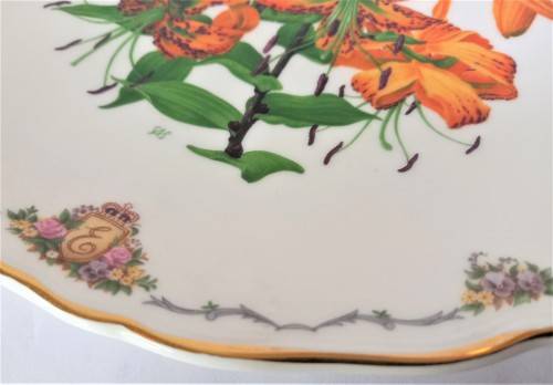 Royal Albert `Tiger Lily` Display Plate