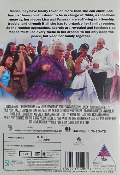 Madea`s Family Reunion (DVD)